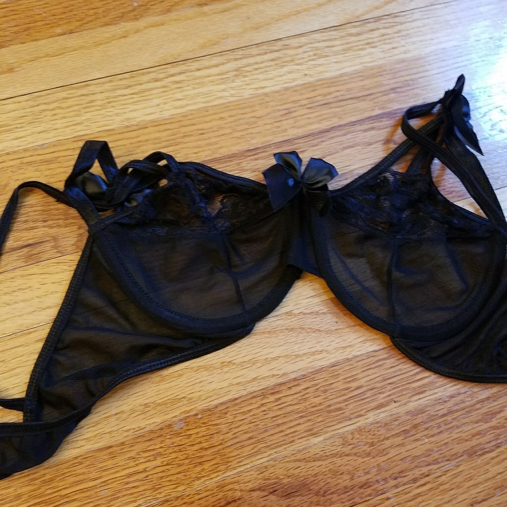 Small see through bra